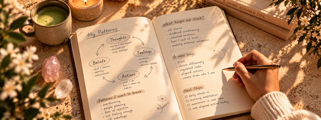 A journal mapping patterns, beliefs and a new way.